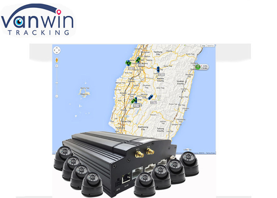 3G 4G GPS Wifi беспроводная 8-канальная мобильная система видеонаблюдения DVR