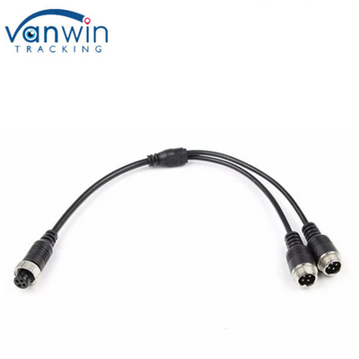 M12 4pin кабельный адаптер для соединителя камер видеонаблюдения женский на мужского / женский Y разделитель кабеля